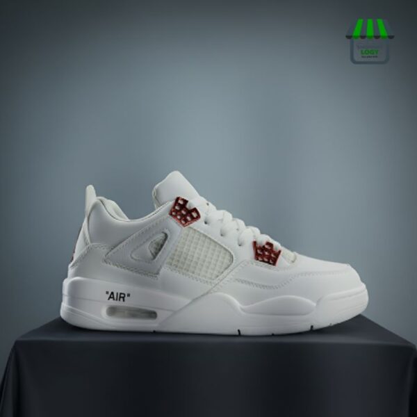 Jordan 4 White + Red