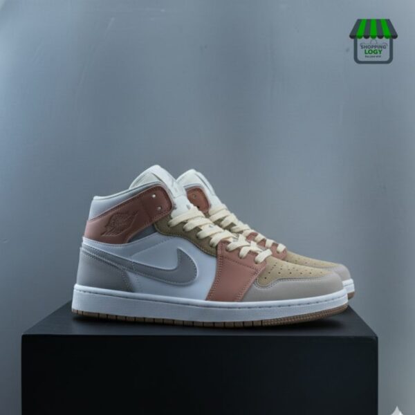 Jordan 1 Mid Milan Grey